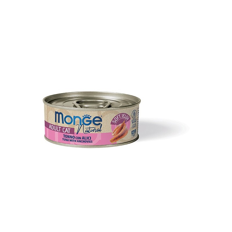 Monge Natural jelly tonno con alici 80 gr