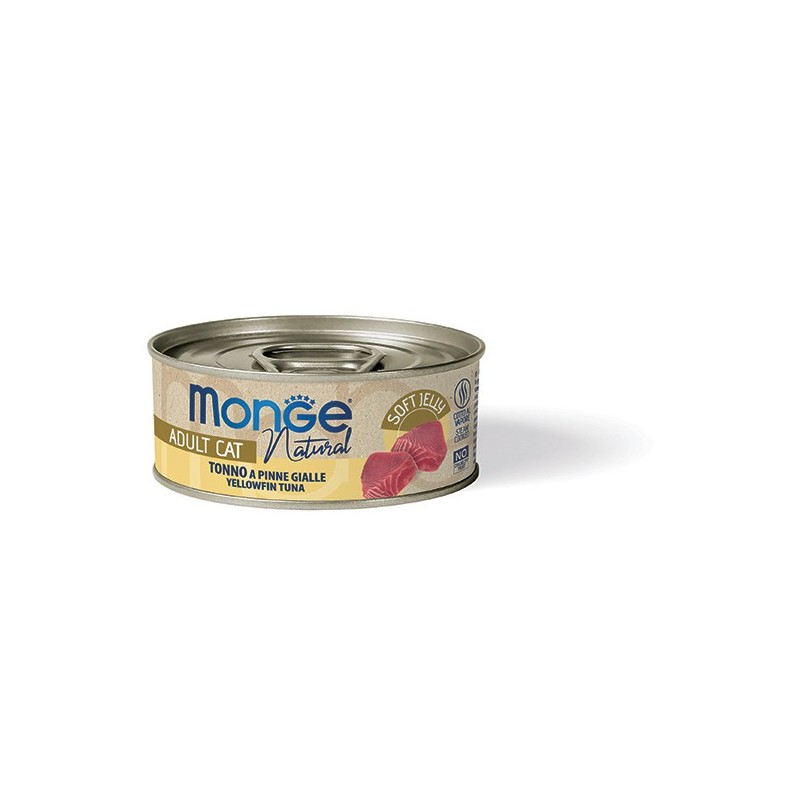 Monge Natural jelly tonno a pinne gialle 80 gr