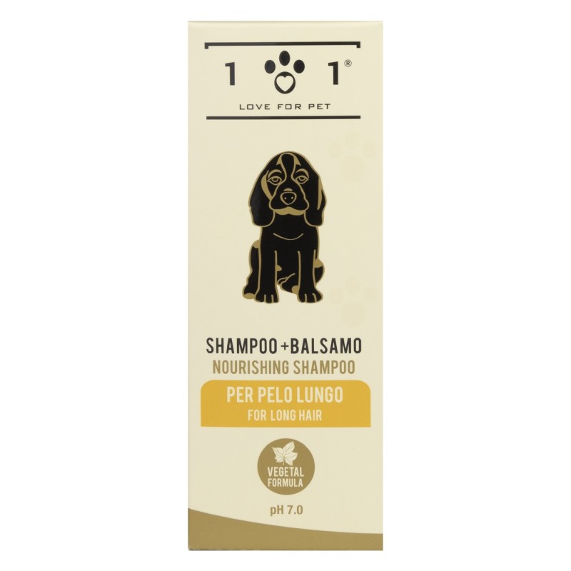 101 Love for Pet shampoo + balsamo pelo lungo 250 ml
