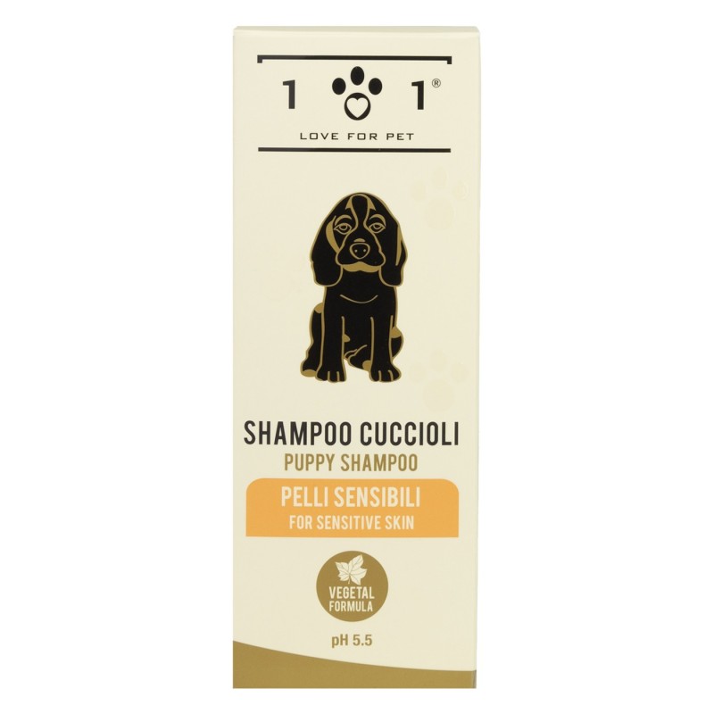 101 Love for Pet shampoo cuccioli pelli delicate