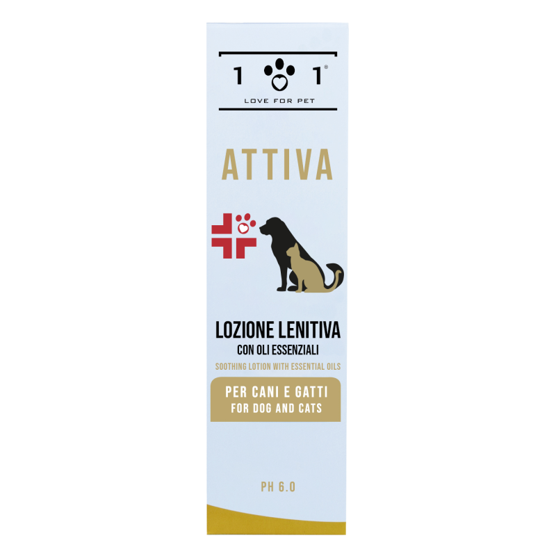 101 Love For Pet lozione lenitiva con oli essenziali 250 ml