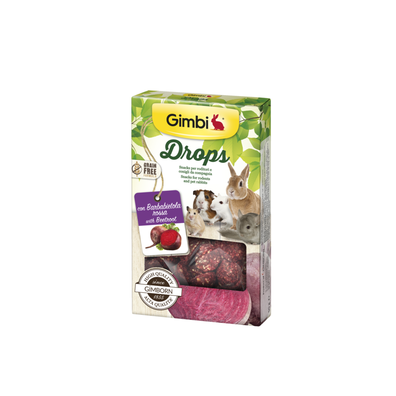 Gimbi Drops con Barbabietola 50 gr