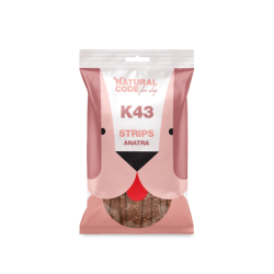 K43 Snack Strips Anatra per cani 180 gr