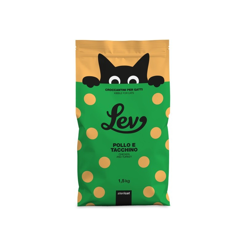 Lev Steril Ricco pollo e tacchino 1,5 kg