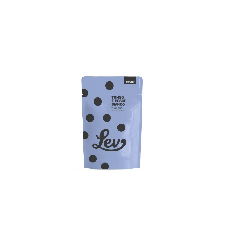 Lev Steril Tonno e Pesce bianco busta 60 gr