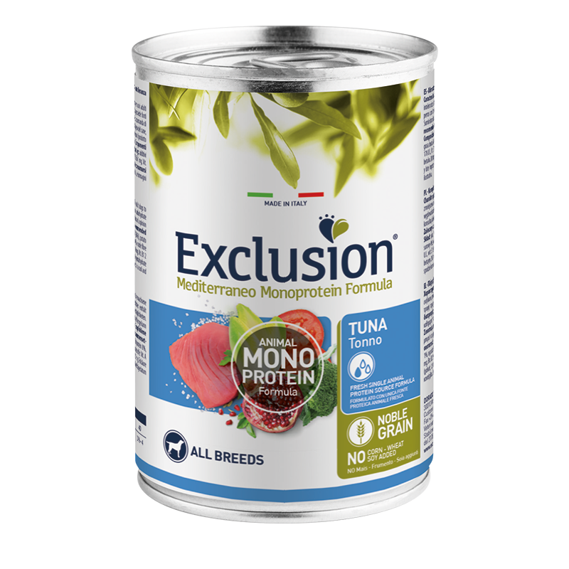 Exclusion Mediterraneo Noble Grain Tonno 400 gr