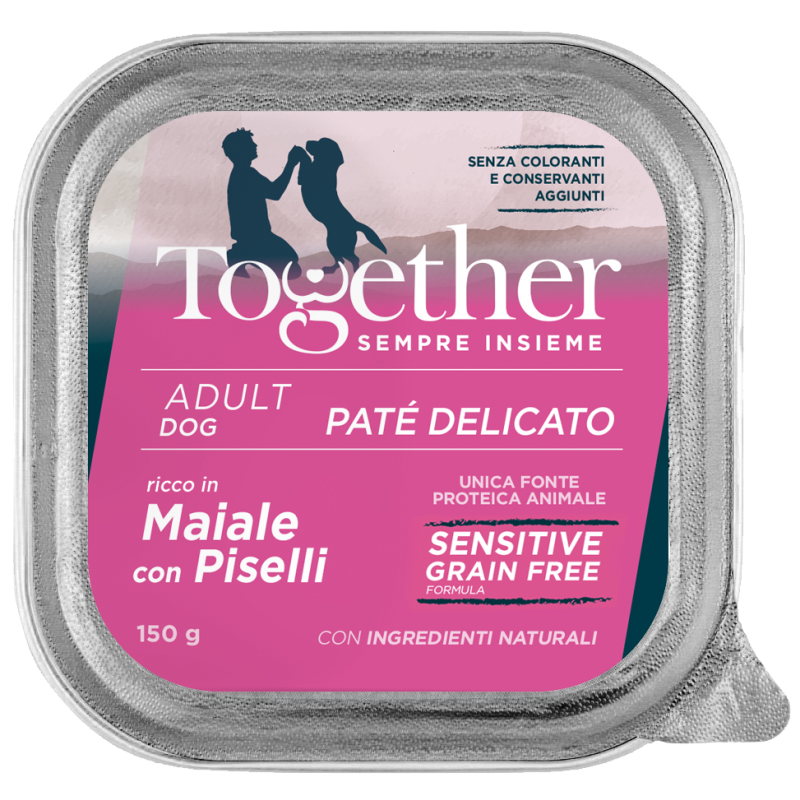 Together Patè Sensitive Maiale e piselli 150 gr