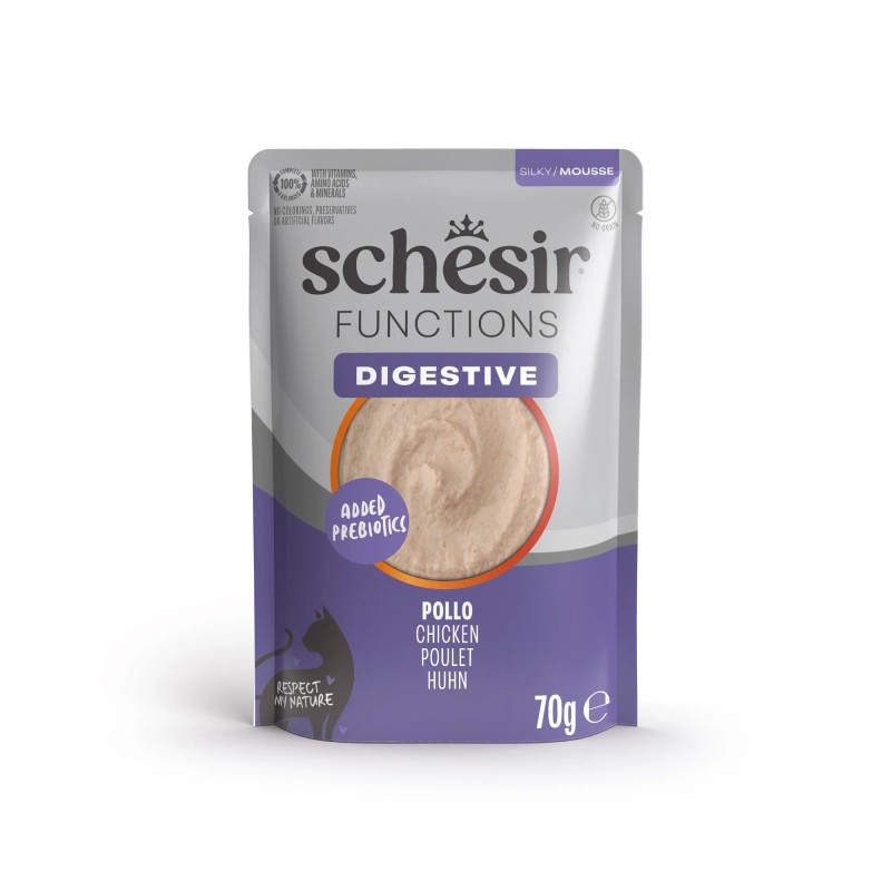 Schesir Mousse Digestive Pollo 70 gr